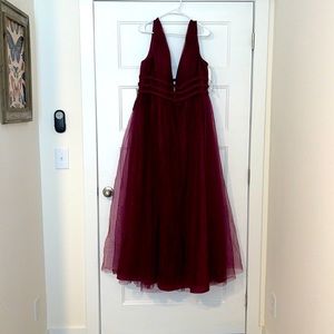 SIZE 18 AZAZIE KATANA IN CABERNET